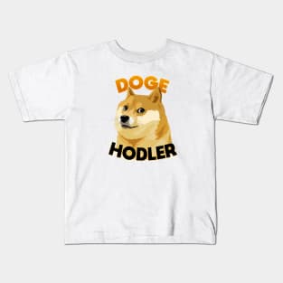 Doge HODLER Kids T-Shirt